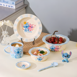 Stitch Porcelain Set 6 Pcs
